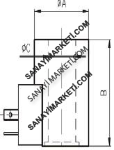 BDP 22 12 Vcc ORANSAL POPET VALF BOBİNLERİ (PROPORTIONAL)