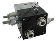 B0704813300 MOTOR (FACE) BAĞLANTILI (OVERCENTER + BSÇ.AYAR + FREN ÇÖZÜCÜ) YÜK TUTMA VALFLERİ