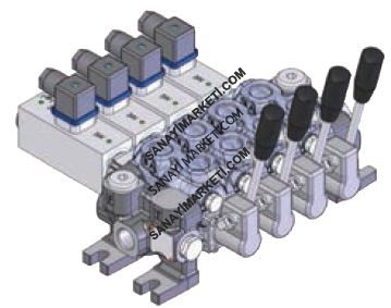 Q 75/2 ELEKTRO-HİDROLİK ON-OFF KUMANDA KOLLARI 12-24VDC