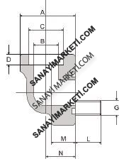 FS280-90°-S 1/2