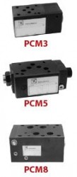 DUPLOMATIC OLEODINAMICA - PCM3-P8/10N P Hattı ( CETOP 3-5-8 ) NG 6-NG10-NG25 MODÜLER KOMPANSATÖR