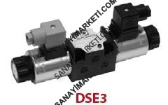 DSE3-A08SA/11N-..K1 (CETOP 3) NG 6 ORANSAL TEK BOBİN YÖN KONTROL (PROPORTIONAL) VALFİ