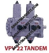 VPV22-30 MEKANİK BASINÇ REGÜLASYONLU DEĞİŞKEN DEBİLİ PALETLİ TANDEM POMPA