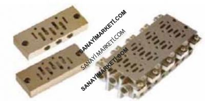 UDP/ISO2/BM ISO - 2 Ara Pleyt ISO 5599 Pnömatik Valf Pleyti 1-2-10