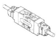 UNIVER - CM-680 1/8”-5/3 Kapalı Merkez CM SERİSİ 5/3 SOLENOİD VALF