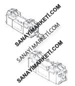 BE-5970 ISO3-5/3 Kapalı Merkez Spool ISO VALF