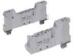 UNIVER - P10F84424 3/2+3/2 N.A / N.A Çift Bobin 24 VDC KABLOLU SOKET HARİÇ M5 LEDLİ SOLENOİD VALF