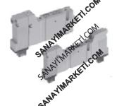 P10B24024 5/2 Tek Bobin 24 VDC KABLOLU SOKET HARİÇ M5 PLEYT TİP LEDLİ SOLENOİD VALF