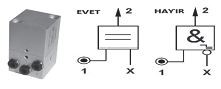 UNIMET - U08.049.4 EVET(YES) Valfi