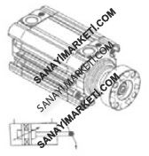 5 Ø32 RQ200 ISO STANDART STRONG SERİ ISO 6431 DÖNMEZ MİLLİ KOMPAKT SİLİNDİR