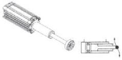 UNIMET - 100 Ø25 2 KADEMELİ TELESKOPİK SİLİNDİR