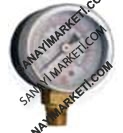 M06010 PT 1/8" Kuru tip alt çıkış Manometre