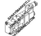 MVSC-460-4E1 1/2'' 5/2 Tek Bobinli Valf MVSC Serileri 1/2'' Ölçülü 3/2 – 5/2 – 5/3 Selenoid Valf MINDMAN ELEKTRİK KONTROLLÜ