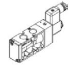 MINDMAN - MVSC-460-4E2C 1/2'' 5/3 KM Valf MVSC Serileri 1/2'' Ölçülü 3/2 – 5/2 – 5/3 Selenoid Valf MINDMAN ELEKTRİK KONTROLLÜ