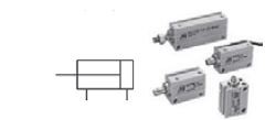 MINDMAN - 15 mm Ø6 MCFB SERİSİ ÇOKLU BAĞLANTILI SİLİNDİR