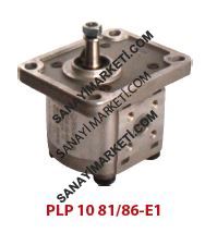 PLP 10.4 PLP10 SERİSİ 81/86-E1 MİL VE KAPAK TİPLİ DİŞLİ POMPALAR