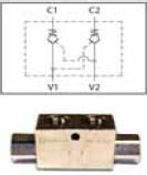 OLEOWEB - VRDE 140 HAT TİPİ /Double Acting ÇİFT ETKİLİ (İKİZ) KİLİT VALFLERİ